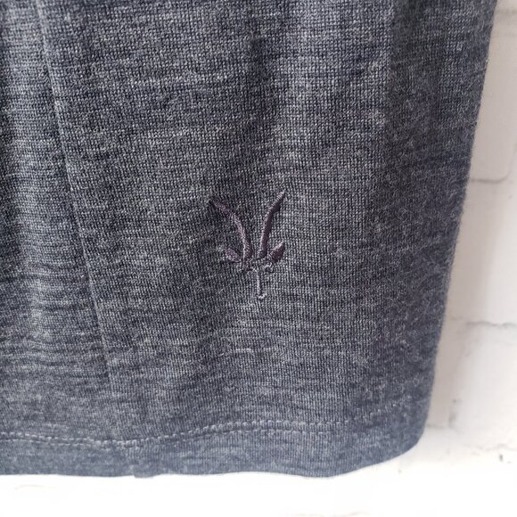 NWT IBEX Ava Midi Pencil Skirt 100% Merino Wool - SMALL - Picture 4 of 7